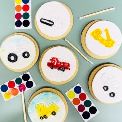 Paint Your Own Party Biscuits (Vehicles)